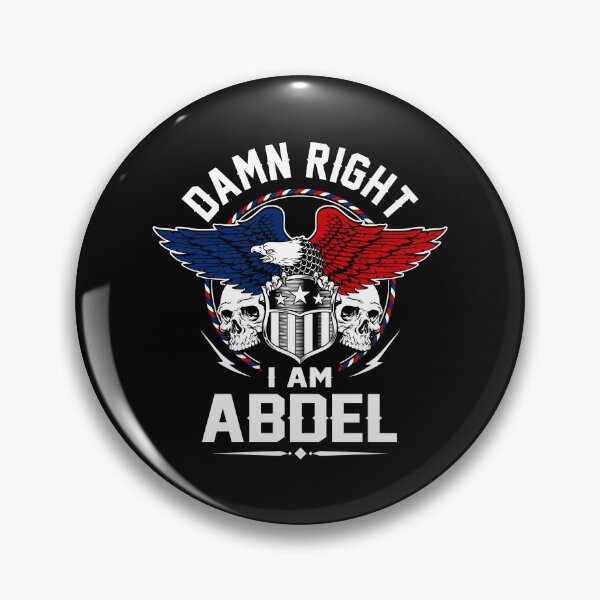 Item preview, Abdel Name T Shirt - Damn Right I Am Abdel Gift Item Tee designed and sold by hautalachante.