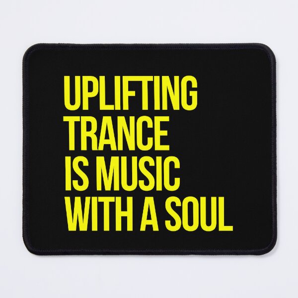 Item preview, Uplifting Trance is Music with a Soul ( Neon / Black) designed and sold by Africanism.