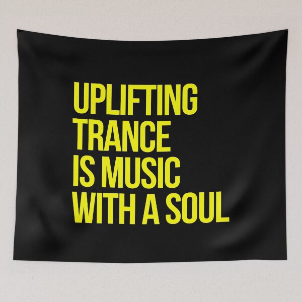 Item preview, Uplifting Trance is Music with a Soul ( Neon / Black) designed and sold by Africanism.