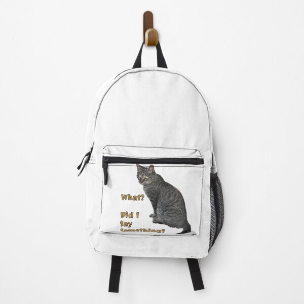 Item preview, Did I Say Something Cute Cat Art designed and sold by Amazing Arts Designs.