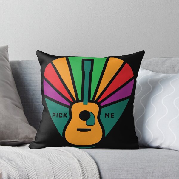 Item preview, Vintage Guitar Pick, Guitarist Retro acoustic guitarra pick me colorful designed and sold by Cheeky Companions.