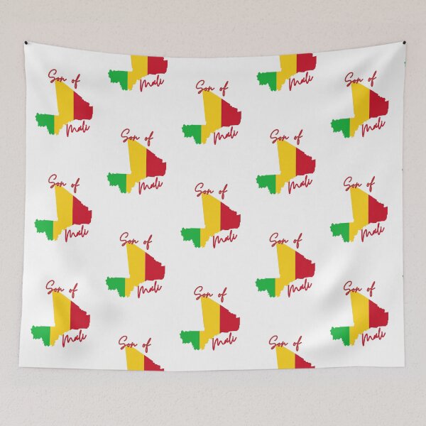 Item preview, Son of Mali Map Flag designed and sold by NovawayDirect.