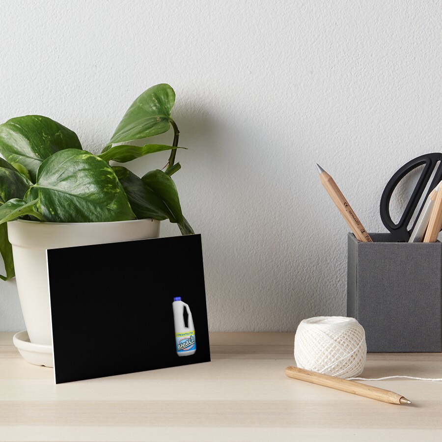 "Bleach bottle 3D model Project Zomboid Gaming" Art Board Print by V0L0S Redbubble