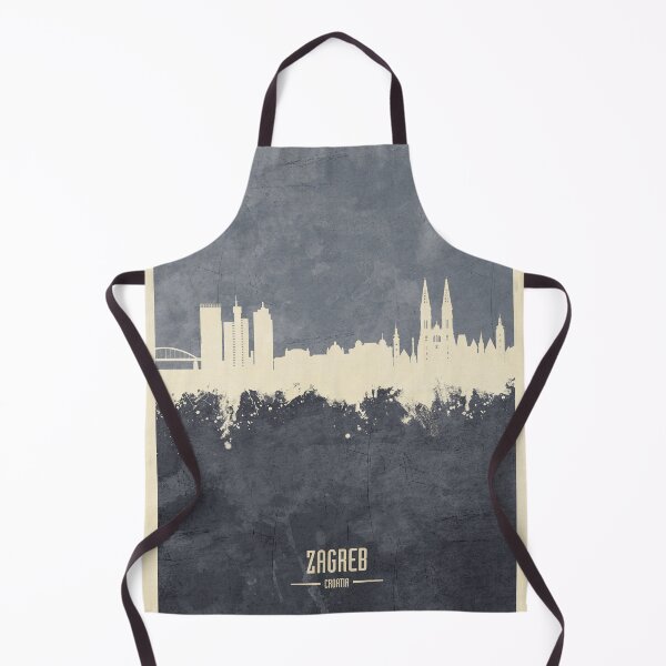 Item preview, Zagreb Croatia Skyline designed and sold by ArtPrints.