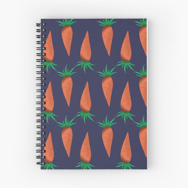 Item preview, Minimalistic  carrots on dark blue  background  designed and sold by Deviarty.