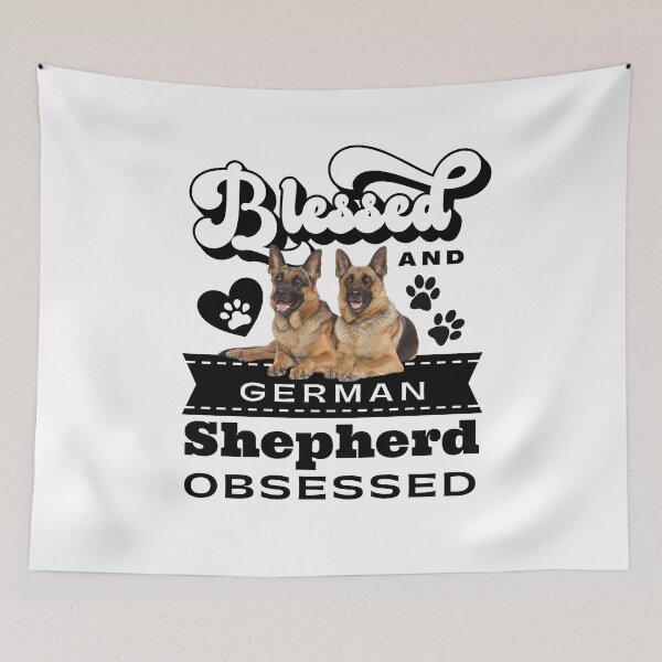 Item preview, Blessed And German Shepherd Obsessed designed and sold by momofdoggos.