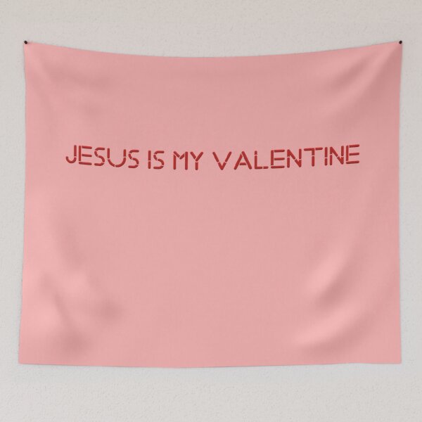 Item preview, Jesus is my Valentine! designed and sold by OnePiyuAshu.