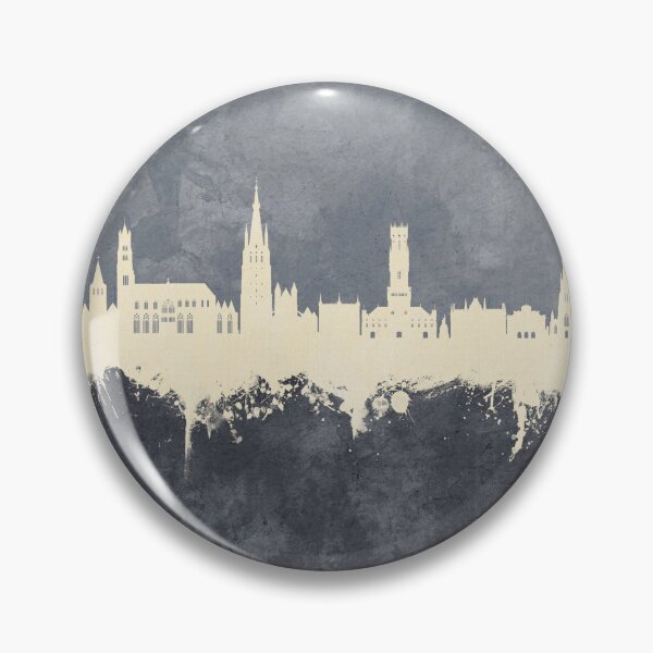 Item preview, Bruges Belgium Skyline designed and sold by ArtPrints.