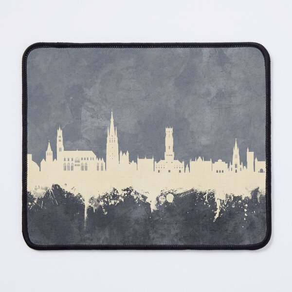 Item preview, Bruges Belgium Skyline designed and sold by ArtPrints.