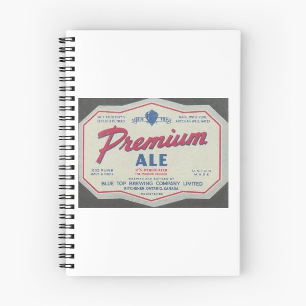 Aperçu de l'œuvre Blue Top Premium Ale créée et vendue par uniquenostalgia.