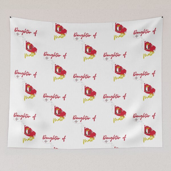 Item preview, Daughter of Malta Map Flag designed and sold by NovawayDirect.