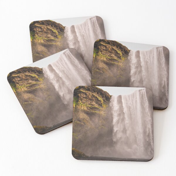 Item preview, Skogafoss at Sunrise designed and sold by Madeleine Deaton.