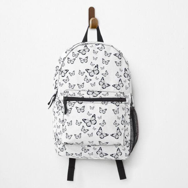 Item preview, Black white  butterflies pattern   designed and sold by Krissys-Art.