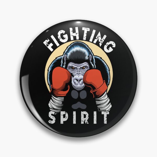 Item preview, Fighting Spirit - Boxing Gorilla designed and sold by TMBTM.