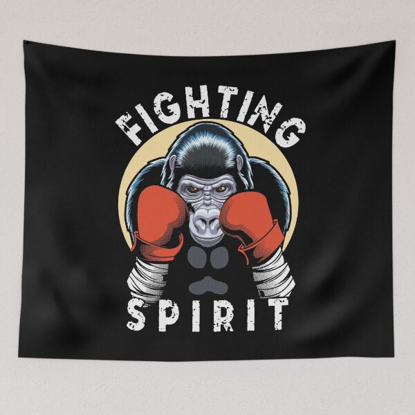 Item preview, Fighting Spirit - Boxing Gorilla designed and sold by TMBTM.