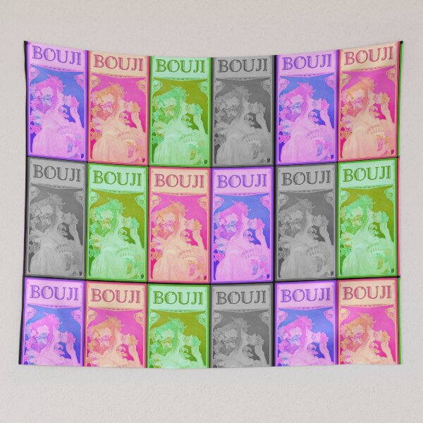 Item preview, Bouji Warhol Style  designed and sold by BetelgeuseX3.