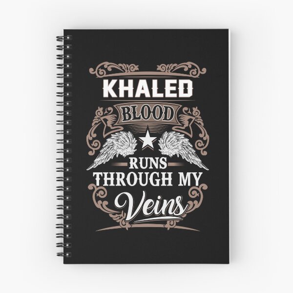 Item preview, Khaled Name T Shirt - Khaled Blood Runs Through My Veins  Gift Item Tee designed and sold by geniajmk13.