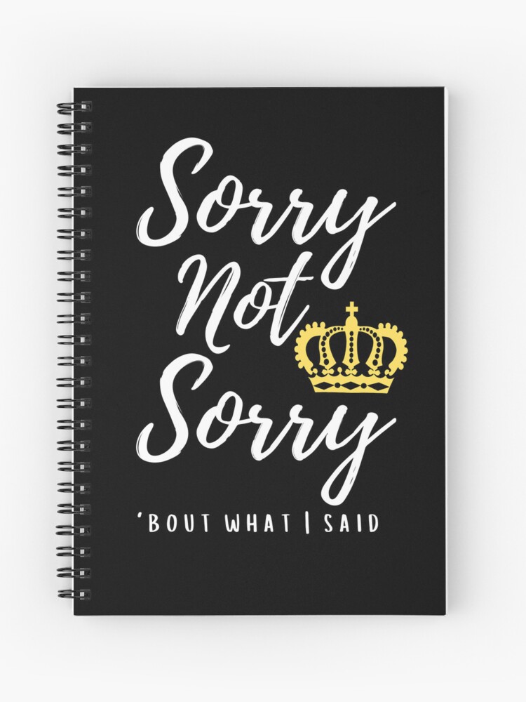 Best Seller - Sorry not sorry six the musical Essential T-Shirt for Sale  by PoppysMTPrints