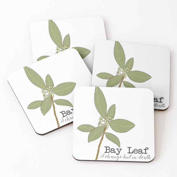 Item preview, Bay leaf (I change but in death) designed and sold by Becky-Marie.