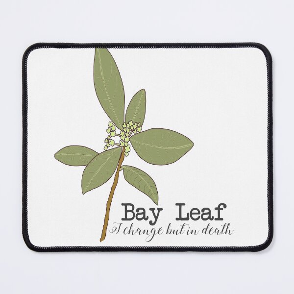 Item preview, Bay leaf (I change but in death) designed and sold by Becky-Marie.