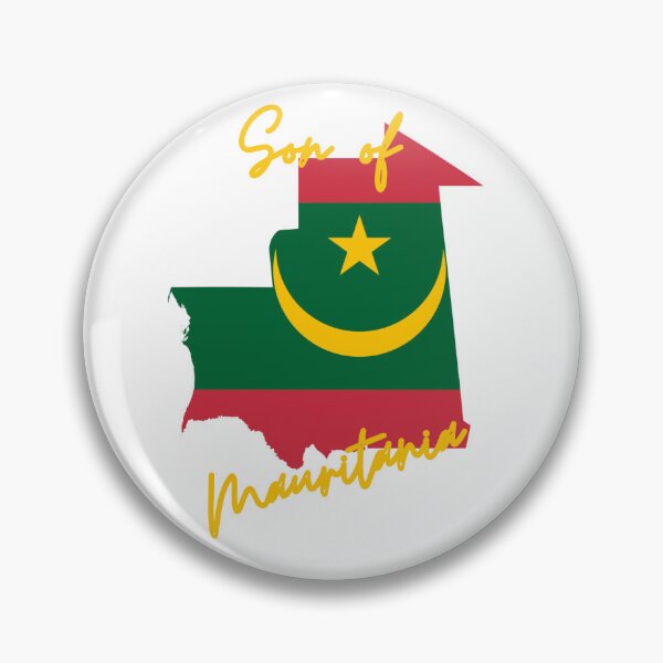 Item preview, Son of Mauritania Map Flag designed and sold by NovawayDirect.