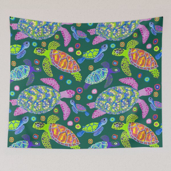 Item preview, Sea Turtle Pattern designed and sold by hunkyfrog.