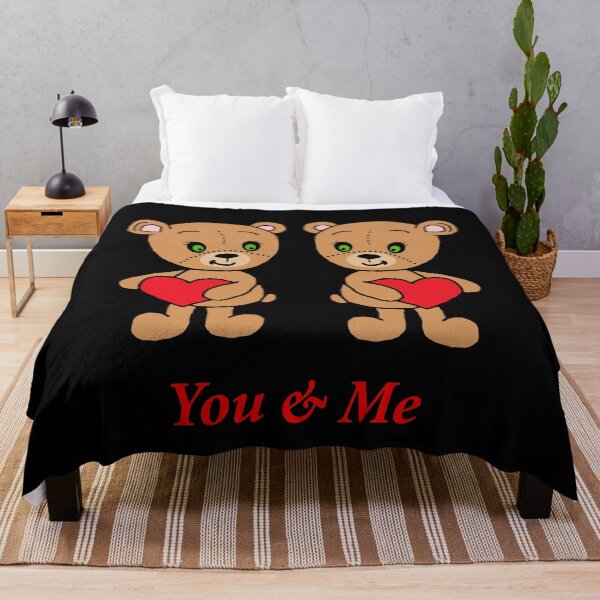 Item preview, You & Me! Cute baby bears with hearts designed and sold by MarionsArt.