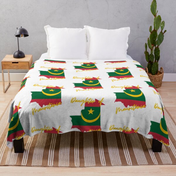 Item preview, Daughter of Mauritania Map Flag designed and sold by NovawayDirect.