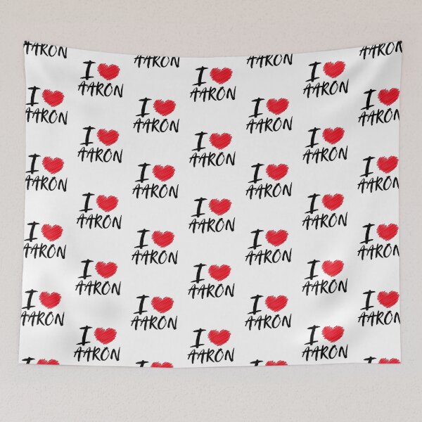 Item preview, I Love Aaron designed and sold by Meliafroggy.