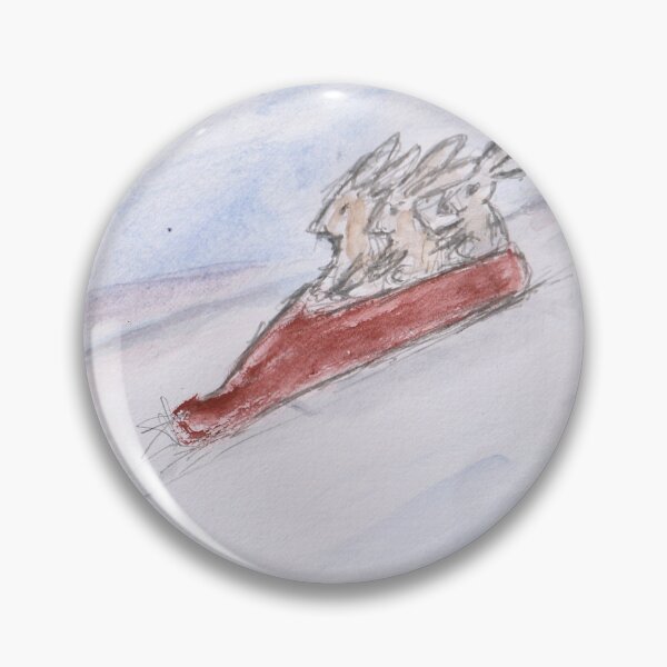 Item preview, Hares on a sledge designed and sold by Frances  Smith.