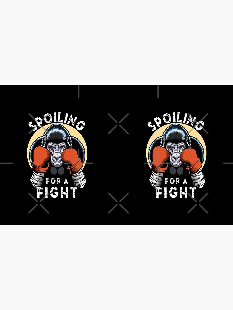 Spoiling For A Fight, Boxing Gorilla Poster for Sale by TMBTM