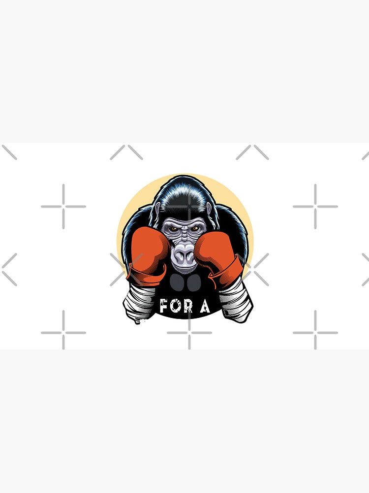 Spoiling For A Fight, Boxing Gorilla Poster for Sale by TMBTM