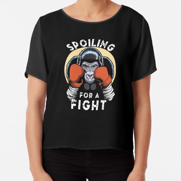 Spoiling For A Fight, Boxing Gorilla Poster for Sale by TMBTM