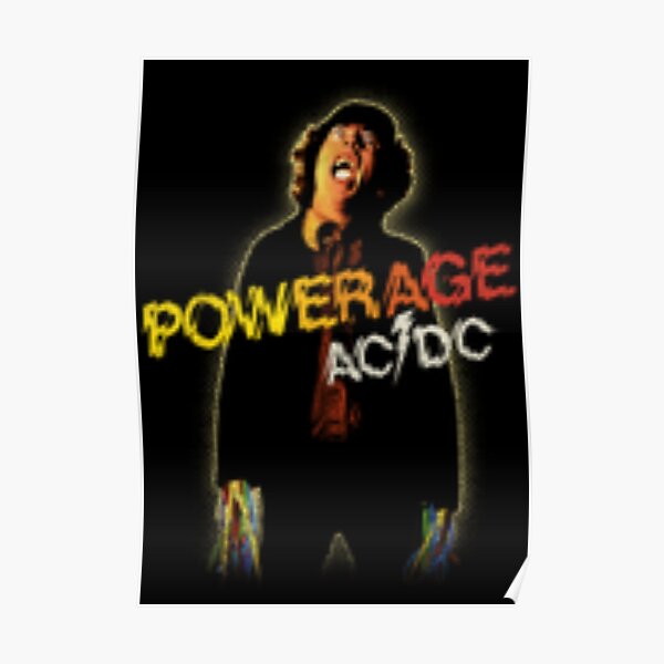 "Powerage art" Poster for Sale by arifjunaedi | Redbubble