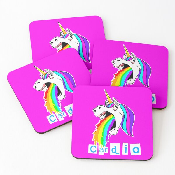 Item preview, Fitness unicorn, Cardio funny, gym humor, I hate cardio designed and sold by Tim Addison.