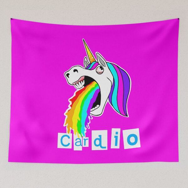 Item preview, Fitness unicorn, Cardio funny, gym humor, I hate cardio designed and sold by Tim Addison.
