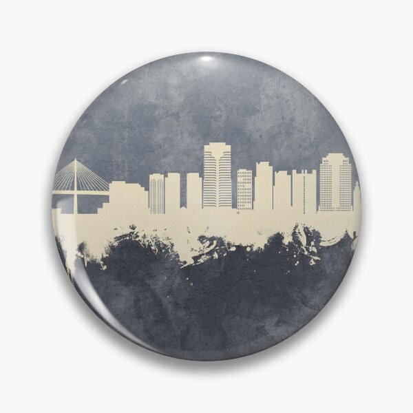 Artikelvorschau, Long Beach California Skyline entworfen und verkauft von ArtPrints.