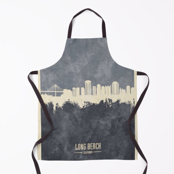 Item preview, Long Beach California Skyline designed and sold by ArtPrints.