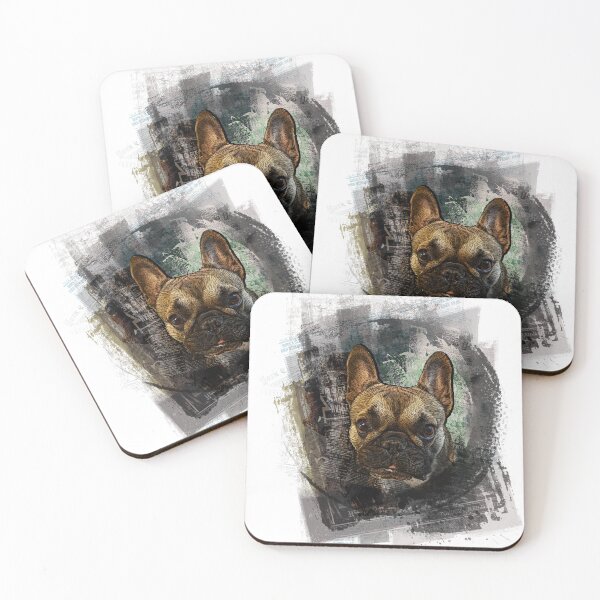 Item preview, french bulldog portrait  designed and sold by ranker666.