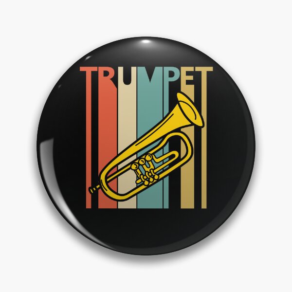 Item preview, Vintage Trumpet player gift designed and sold by paulveri.