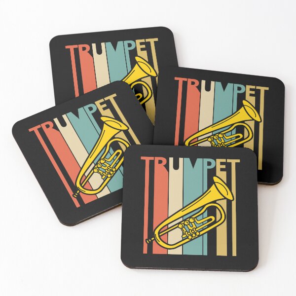 Item preview, Vintage Trumpet player gift designed and sold by paulveri.