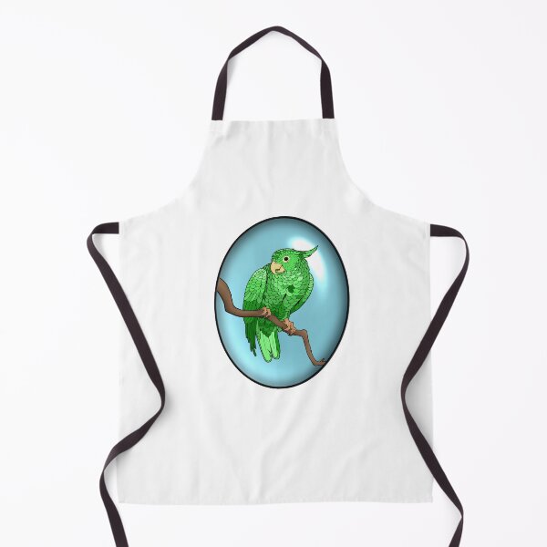 Item preview, Poop on your enemies 4- Mischievous Green Parrot glass designed and sold by Midnightviera.
