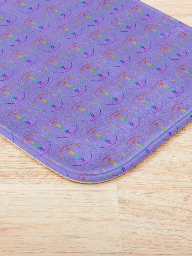 Thumbnail 3 of 6, Bath Mat, Samadhi designed and sold by InfinitePathArt.