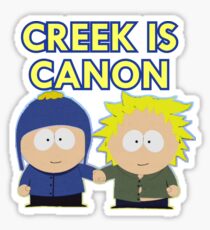 Creek is Canon (v1) Sticker