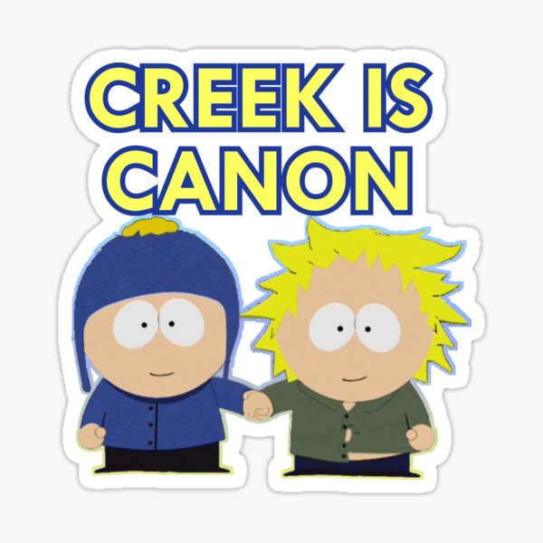 Creek is Canon (v1) Sticker