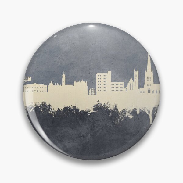 Item preview, Warrington England Skyline designed and sold by ArtPrints.