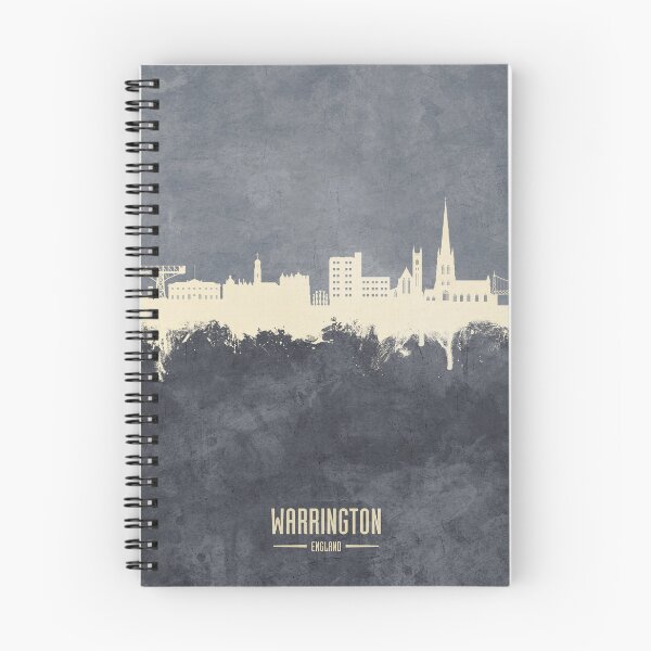 Item preview, Warrington England Skyline designed and sold by ArtPrints.
