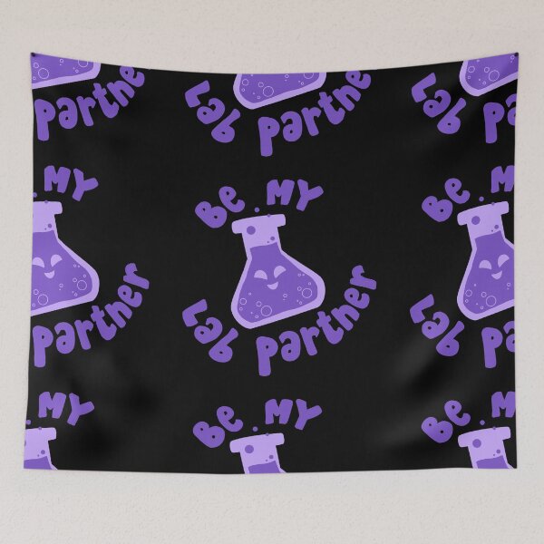 Item preview, Be my lab partner - valentine’s day designed and sold by scribbli.
