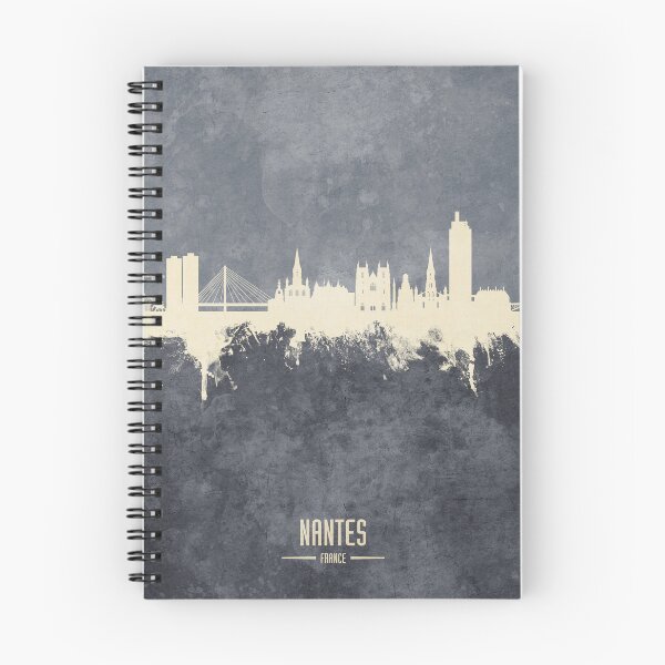 Artikelvorschau, Nantes France Skyline entworfen und verkauft von ArtPrints.