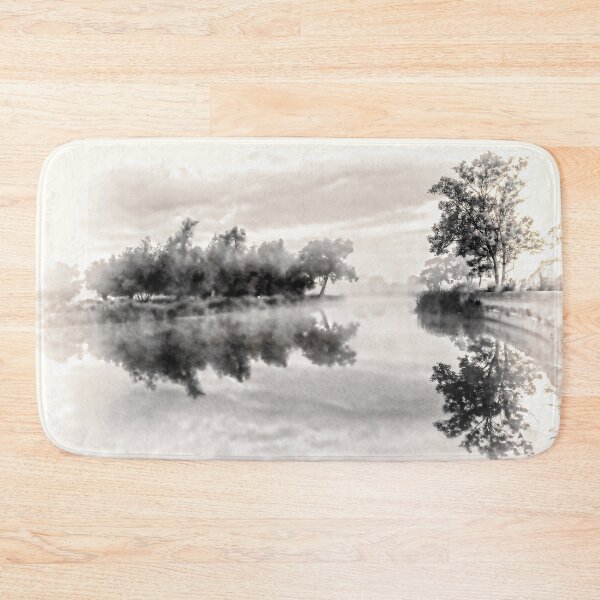 Item preview, #305 A Misty River Soar at the Village of Sutton Bonington designed and sold by phutball.